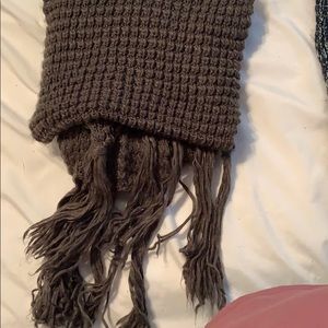 Gray scarf